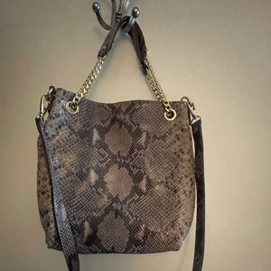 Michael Kors Snakeskin handbag